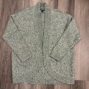 🌲Lands' End🌲 Green Cardigan Sweater